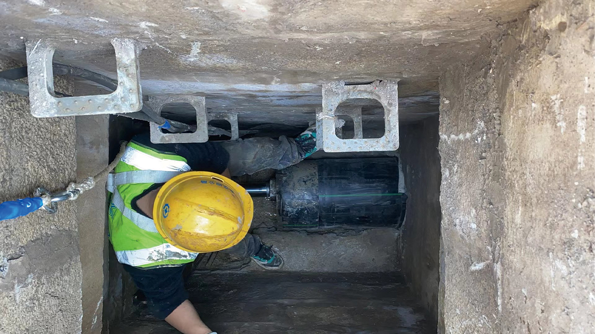 通渭HDPE短管内衬法